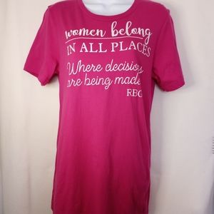 RBG Quote Tee Shirt Size S